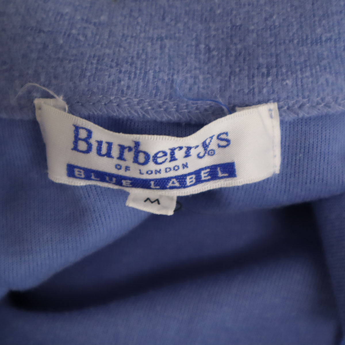 Burberrys OF LONDON BLUE LABEL バーバリーズオブロンドンブルーレーベル 90s オールド ジップジャケット M ブルー系 三陽商会 レディース