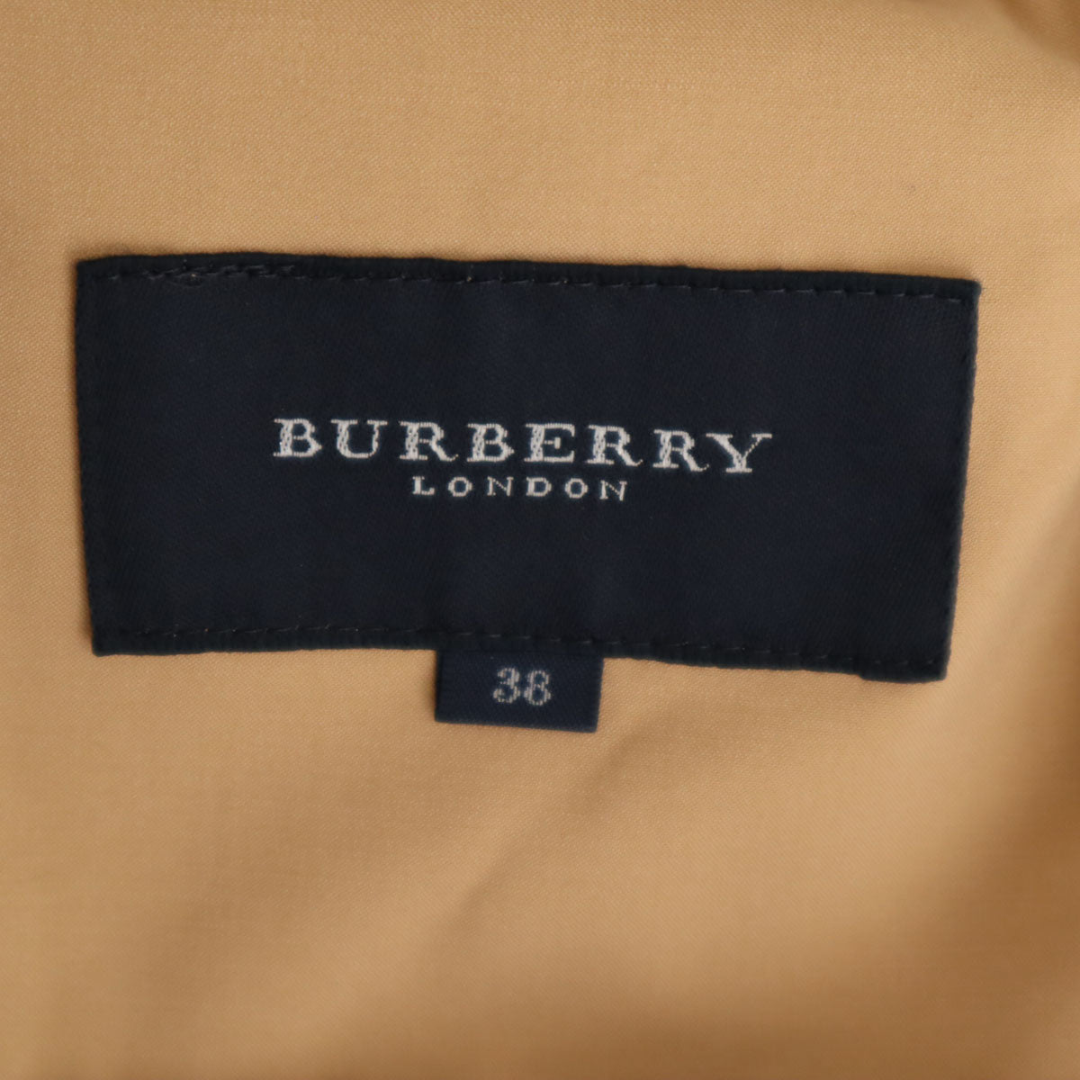 BURBERRY LONDON バーバリーロンドン テーラードジャケット 38 ベージュ 三陽商会 レディース