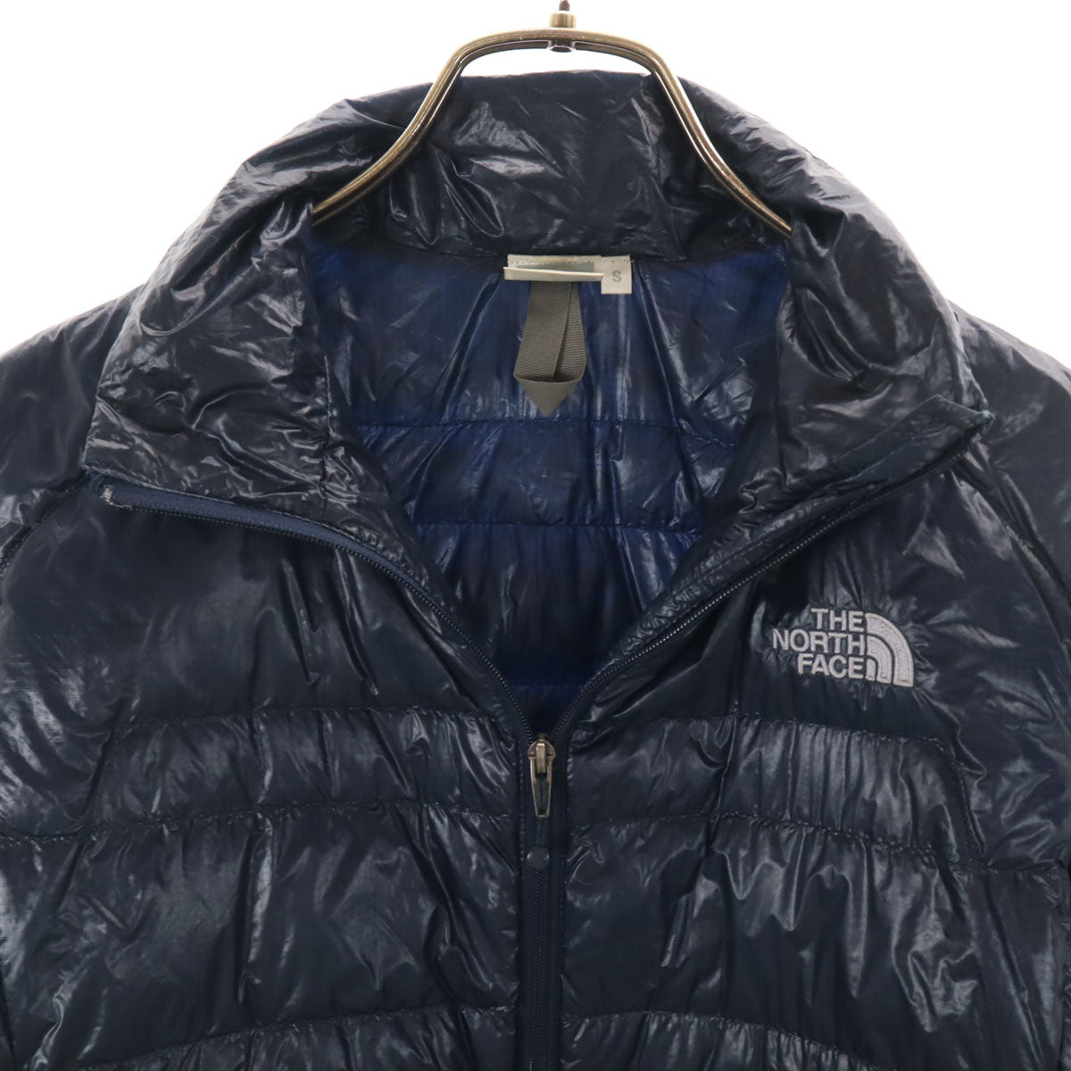 THE NORTH FACE ノースフェイス ライト ヒート 光電子 ダウンジャケット S ネイビー NDW18174 アウトドア レディース
