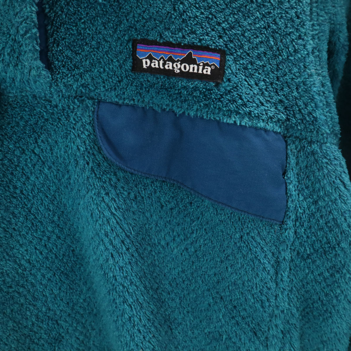 patagonia パタゴニア リツールスナップT フリースジャケット XS 青緑系 25442SP17 アウトドア レディース