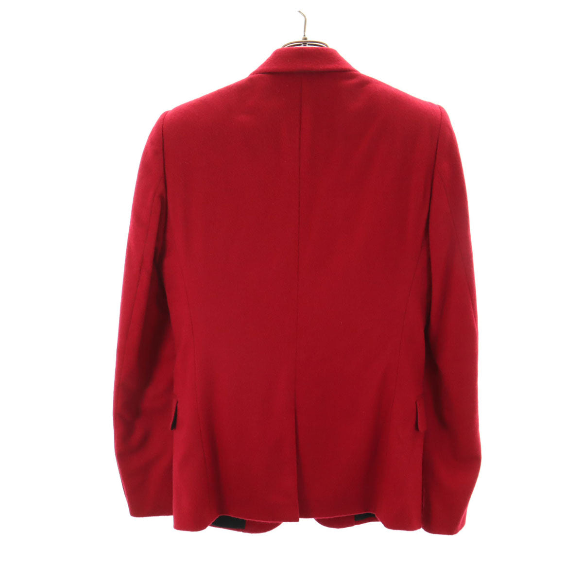 BALMAIN バルマン イタリア製 ショールカラー ジャケット 44 レッド メンズ