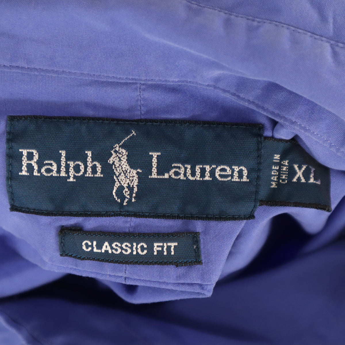 RALPH LAUREN ラルフローレン 長袖 シャツ Xl ブルー メンズ