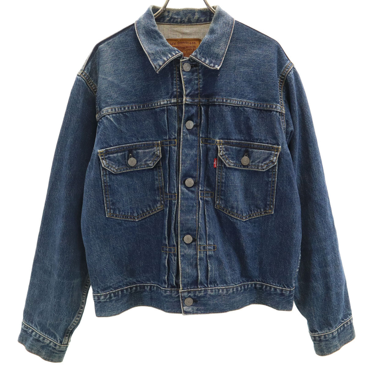Levi's リーバイス 90s 507 日本製 ビッグE オールド デニムジャケット 40 ジージャン 赤耳 メンズ