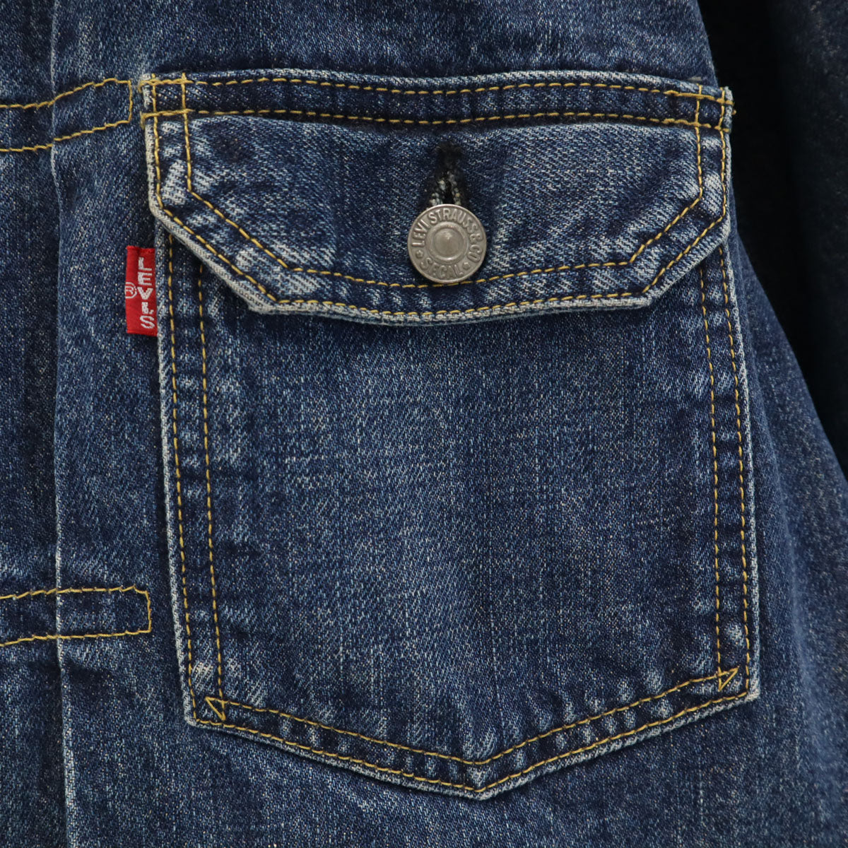Levi's リーバイス 90s 507 日本製 ビッグE オールド デニムジャケット 40 ジージャン 赤耳 メンズ