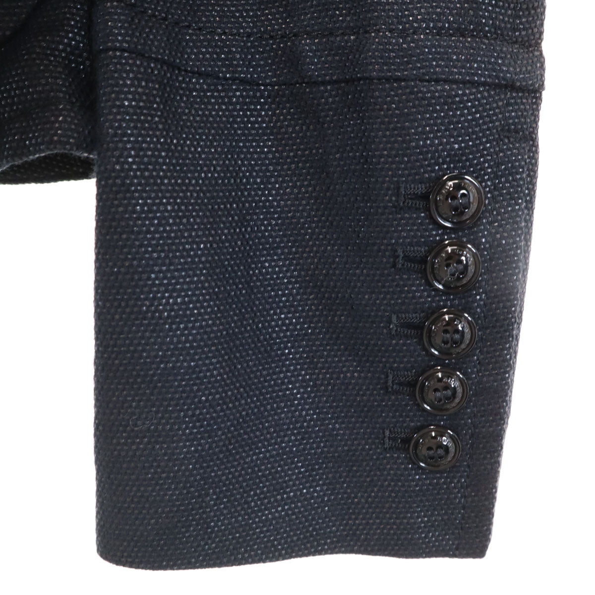 BURBERRY BLACK LABEL バーバリーブラックレーベル 日本製 スカートスーツ 上下 セットアップ 38/36 ブラック系 三陽商会 レディース