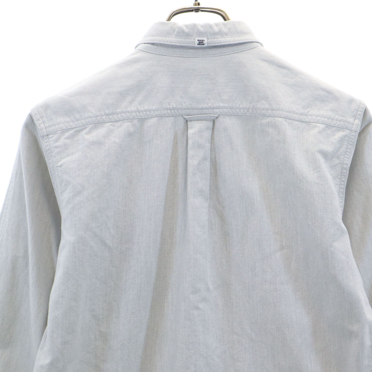 STUSSY ステューシー ザ ハートブレイカーズ コラボ 長袖 ボタンダウンシャツ 1 グレー x THE HEARTBREAKERS メンズ