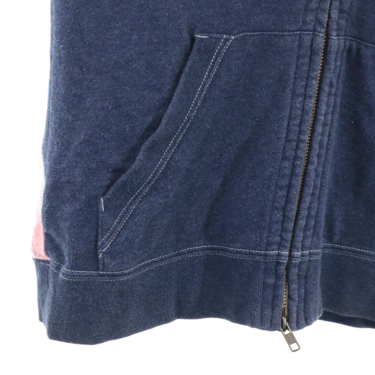 FRED PERRY フレッドペリー 長袖 ジップパーカー M ブルー メンズ