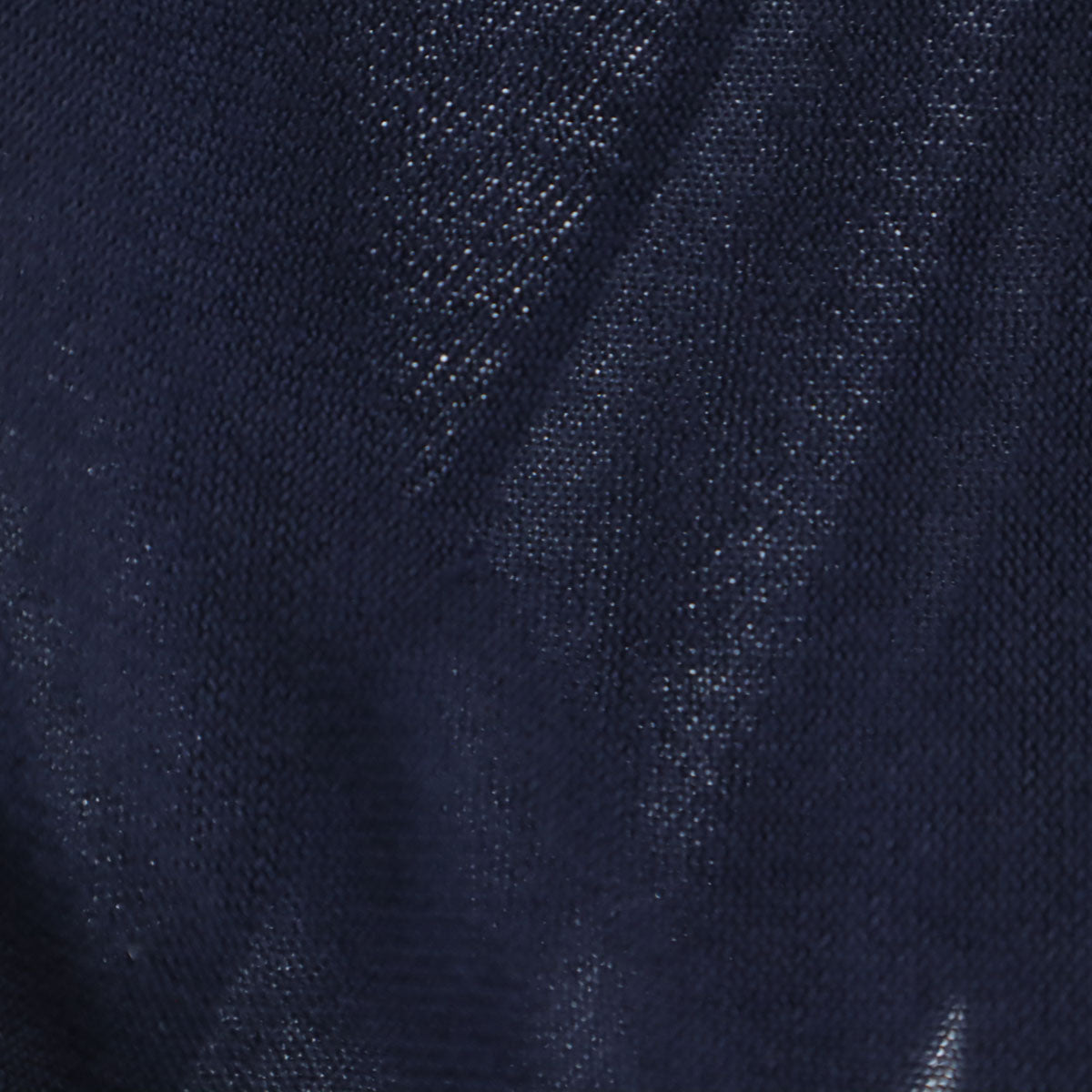 Ron Herman ロンハーマン 日本製 長袖 Vネック ニットカーディガン L ネイビー コンチョボタン レディース