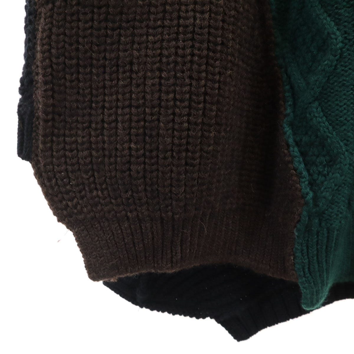 kolor カラー 18AW 18WCM-N02301 ベスト 1 グリーン メンズ