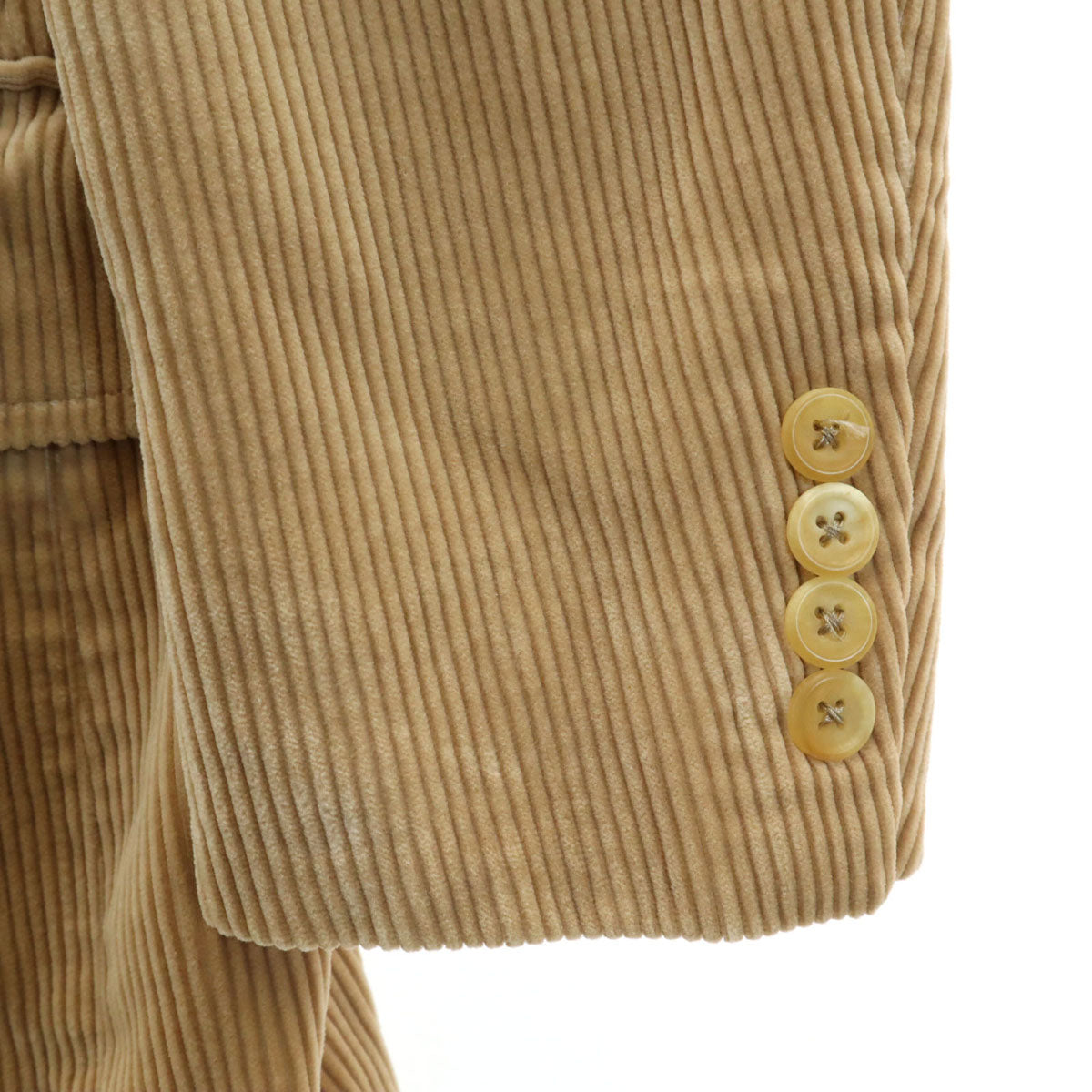 POLO RALPH LAUREN ポロラルフローレン 90s オールド コーデュロイ テーラードジャケット 90-78-165 ベージュ メンズ