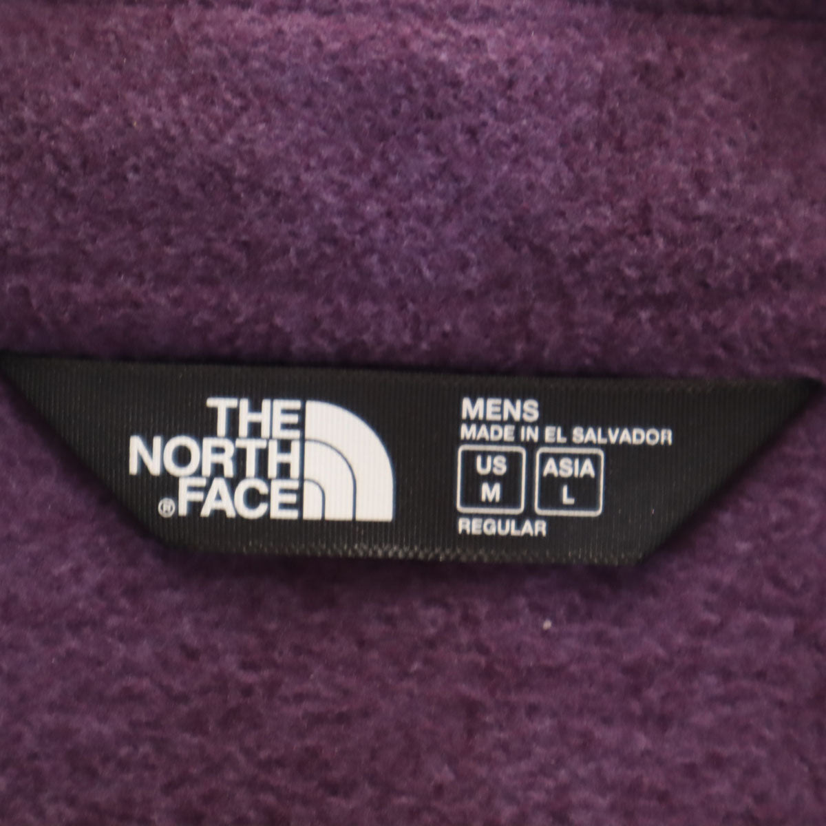 THE NORTH FACE ノースフェイス フリース ジャケット L パープル NT6182VA アウトドア メンズ