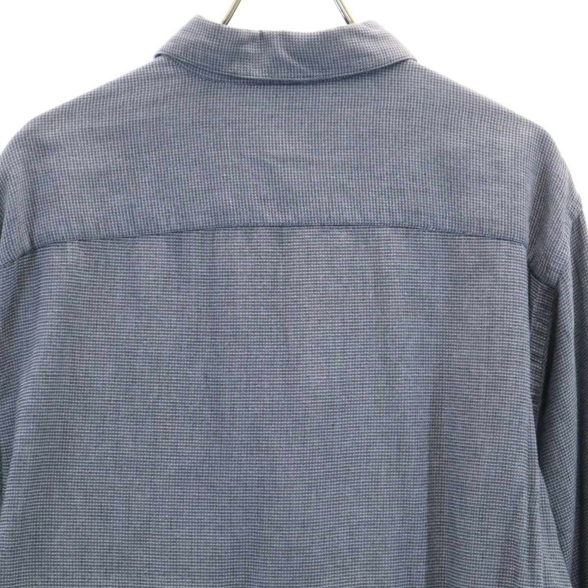 ARMANI EXCHANGE アルマーニエクスチェンジ 90s オールド 長袖 シャツ M グレー メンズ