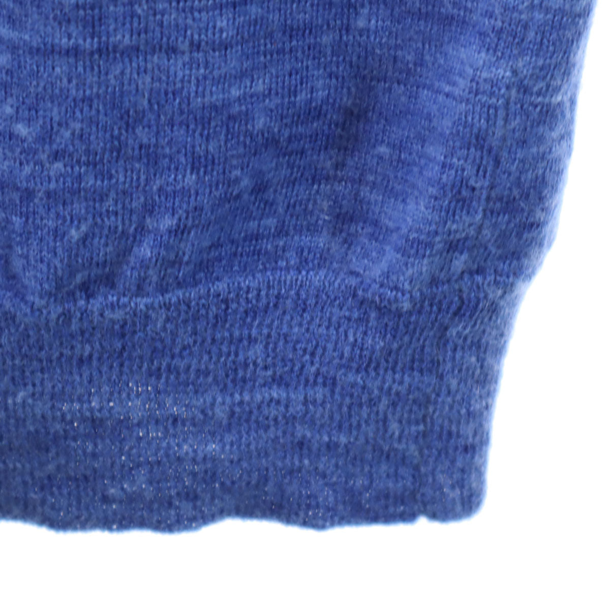 A.P.C. アーペーセー 長袖 Vネック ニットカーディガン XS ブルー メンズ