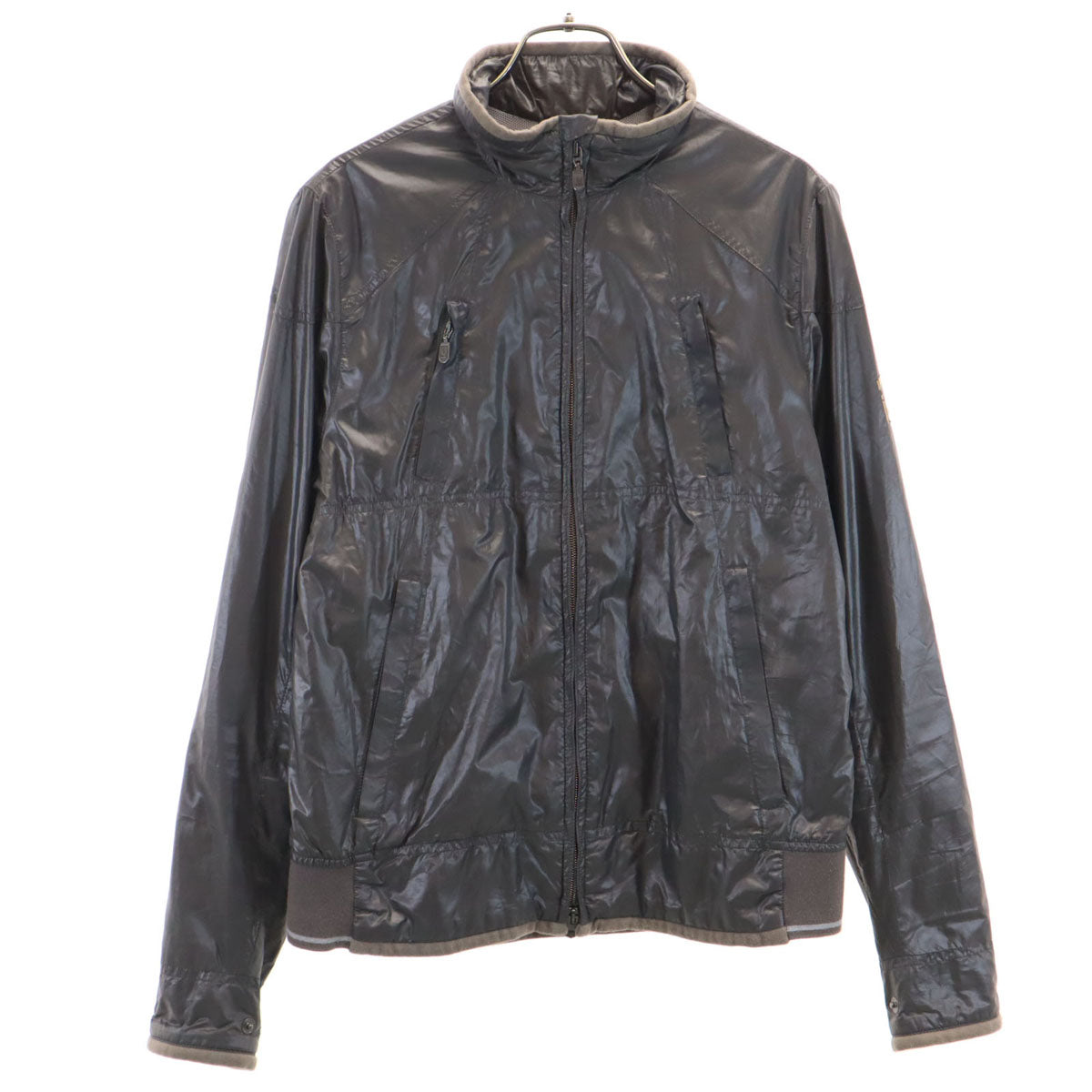 BELSTAFF ベルスタッフ イタリア製 ブルゾン S チャコールグレー ジャケット 裏メッシュ メンズ