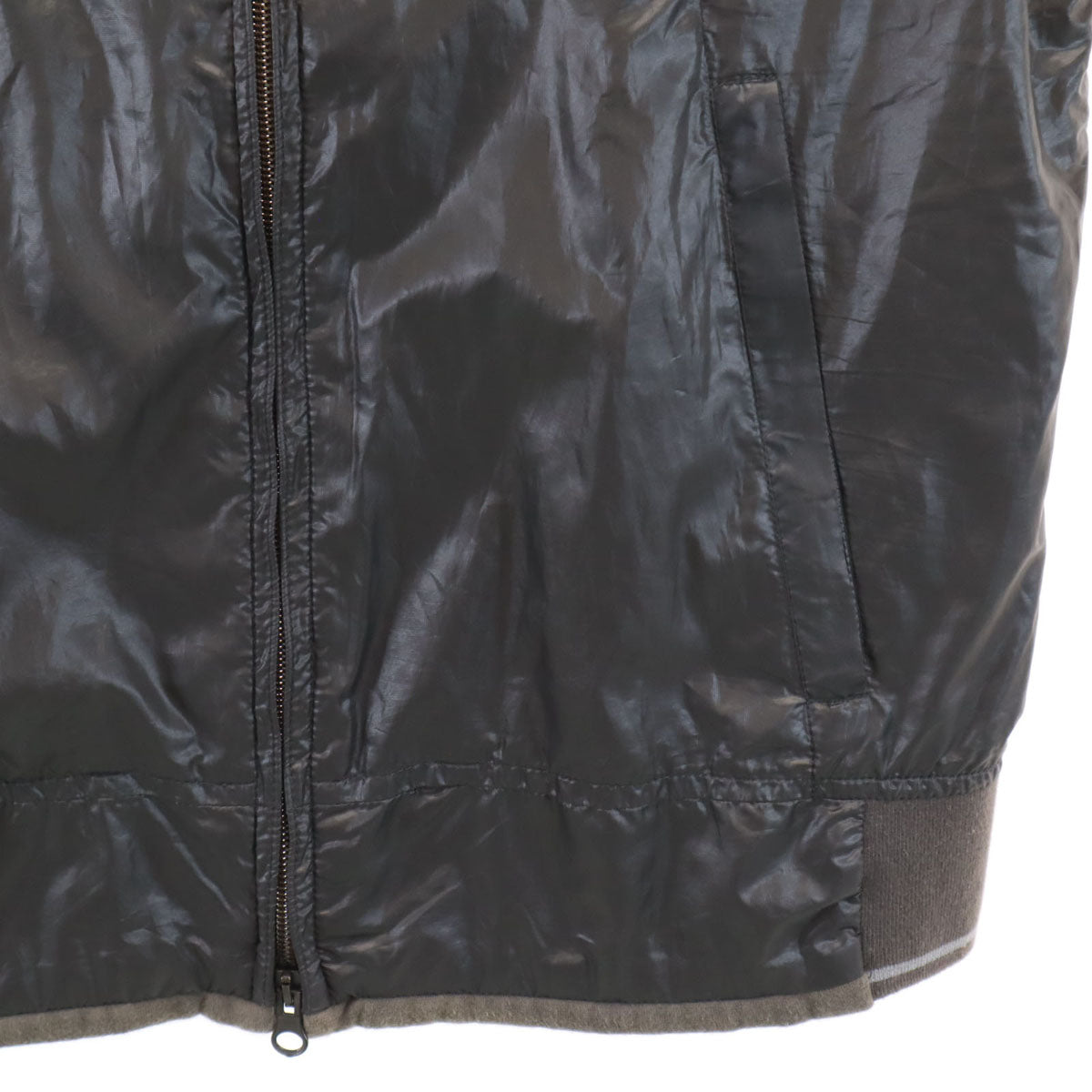 BELSTAFF ベルスタッフ イタリア製 ブルゾン S チャコールグレー ジャケット 裏メッシュ メンズ