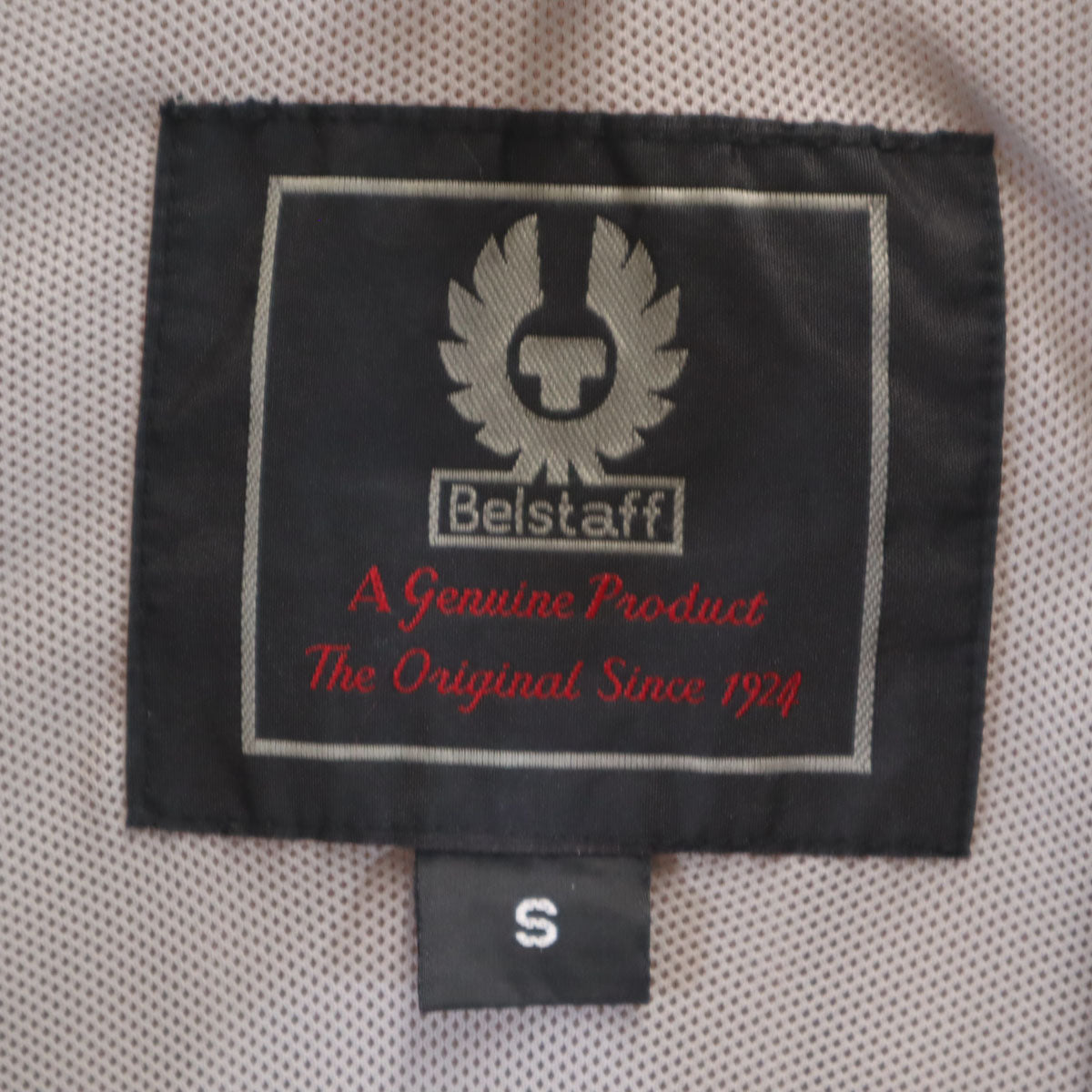 BELSTAFF ベルスタッフ イタリア製 ブルゾン S チャコールグレー ジャケット 裏メッシュ メンズ