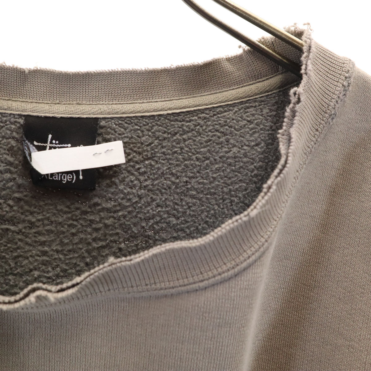 STUSSY ステューシー バックロゴ 長袖 スウェット トレーナー XL グレー メンズ