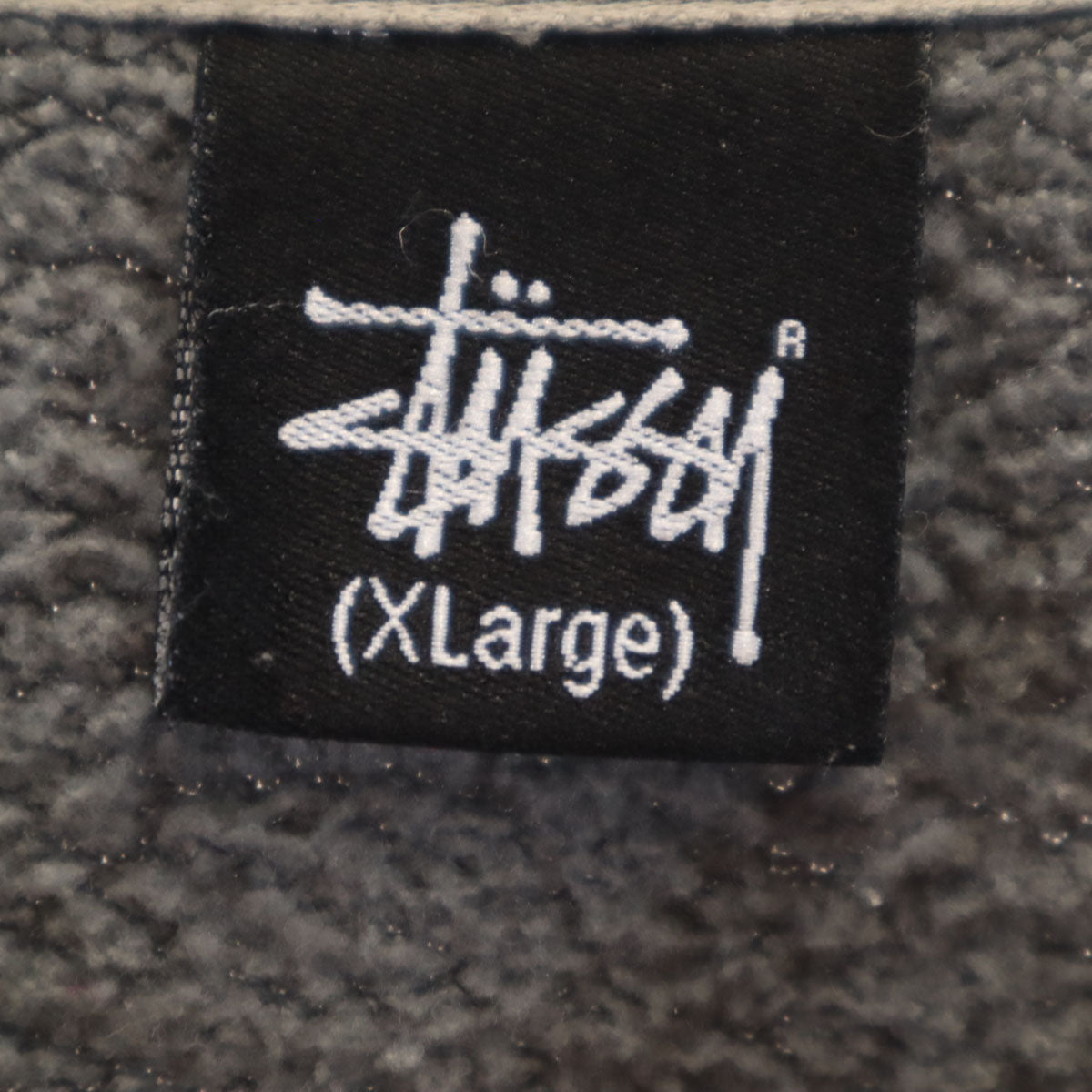 STUSSY ステューシー バックロゴ 長袖 スウェット トレーナー XL グレー メンズ