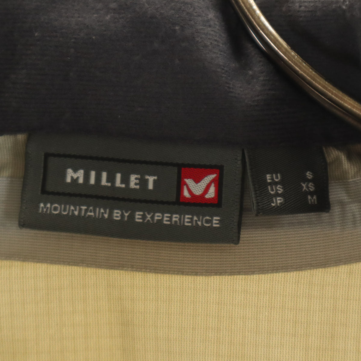 MILLET ミレー レインジャケット M イエローベージュ GORE-TEX アウトドア メンズ