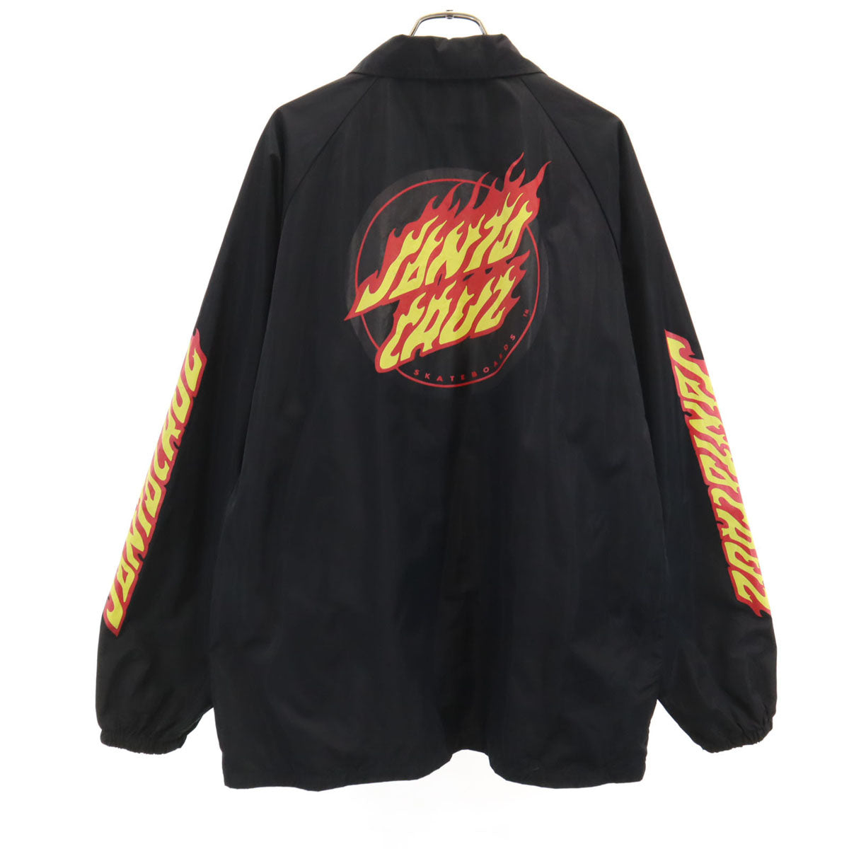 SANTA CRUZ サンタクルーズ コーチジャケット XL ブラック メンズ