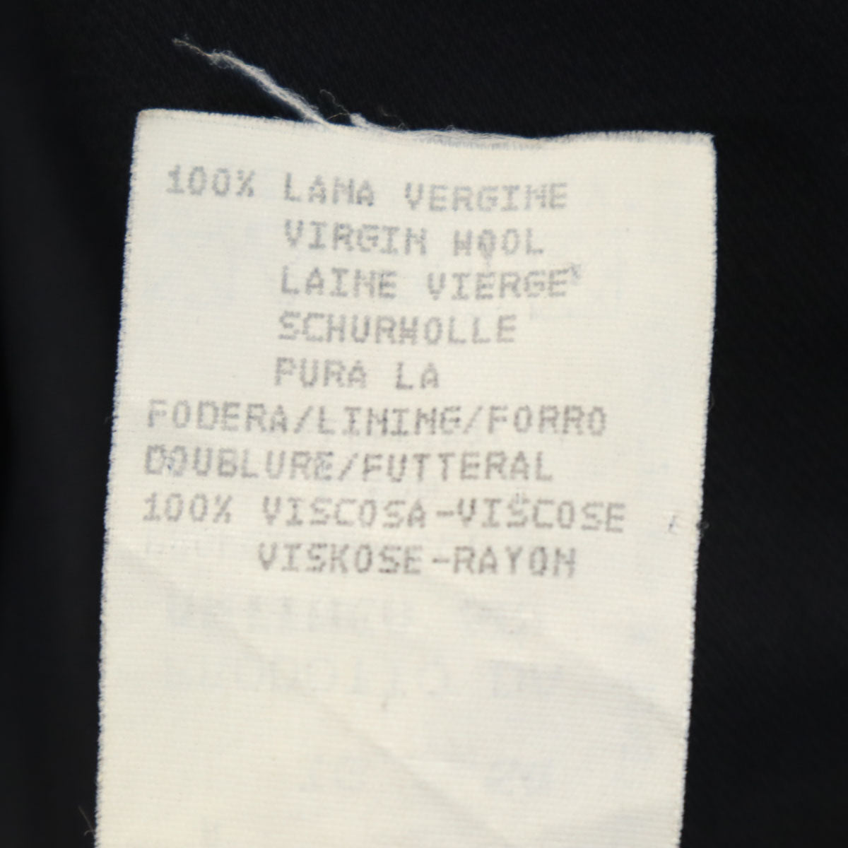 Emporio Armani エンポリオアルマーニ 90s イタリア製 オールド テーラードジャケット 50 ブラック メンズ