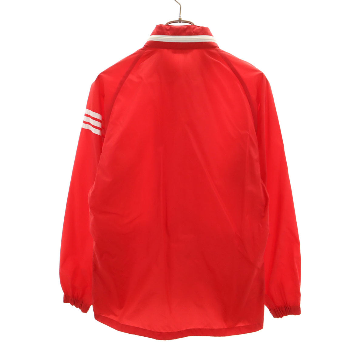 adidas アディダス 70s 80s ヴィンテージ ナイロンジャケット L レッド デサント メンズ