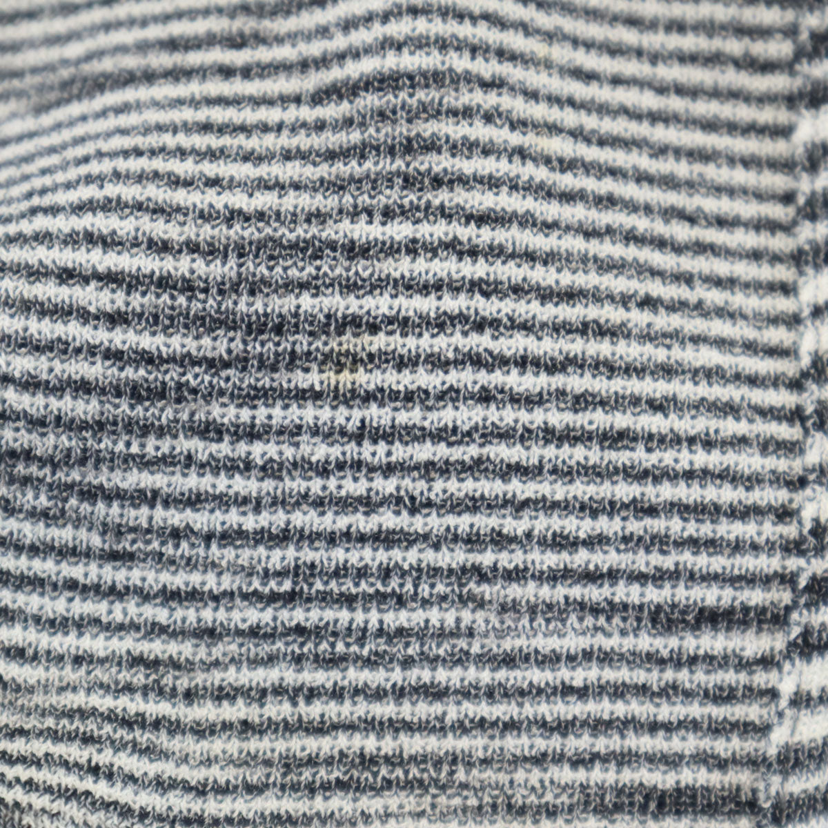 Missoni ミッソーニ イタリア製 ボーダー柄 長袖 Vネック ニットカーディガン 44 チャコールグレー レディース