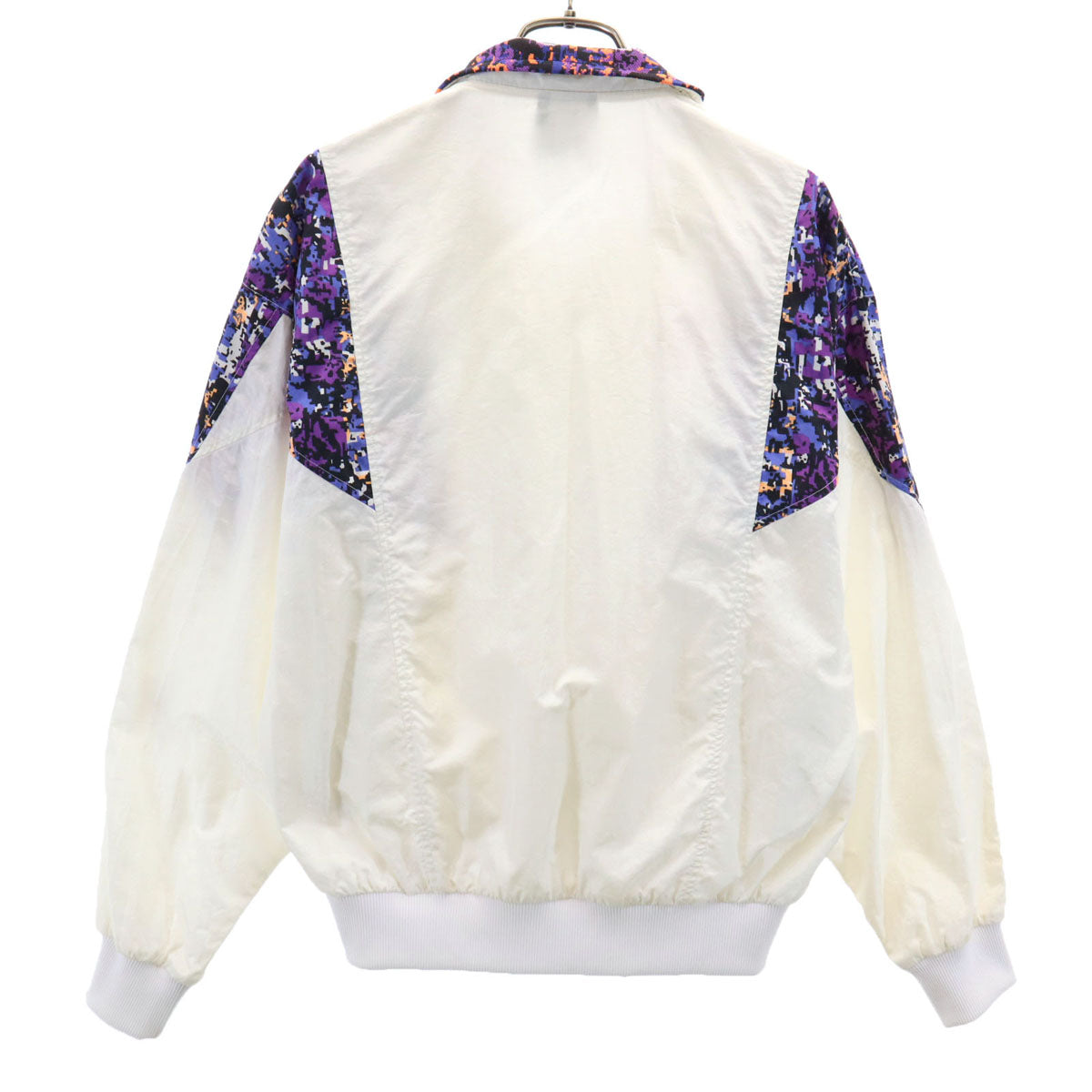 Kappa カッパ 90s オールド ナイロンジャケット M オフホワイト メンズ