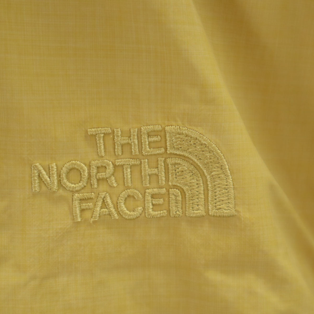 THE NORTH FACE ノースフェイス ナイロンジャケット M イエロー アウトドア AREG レディース