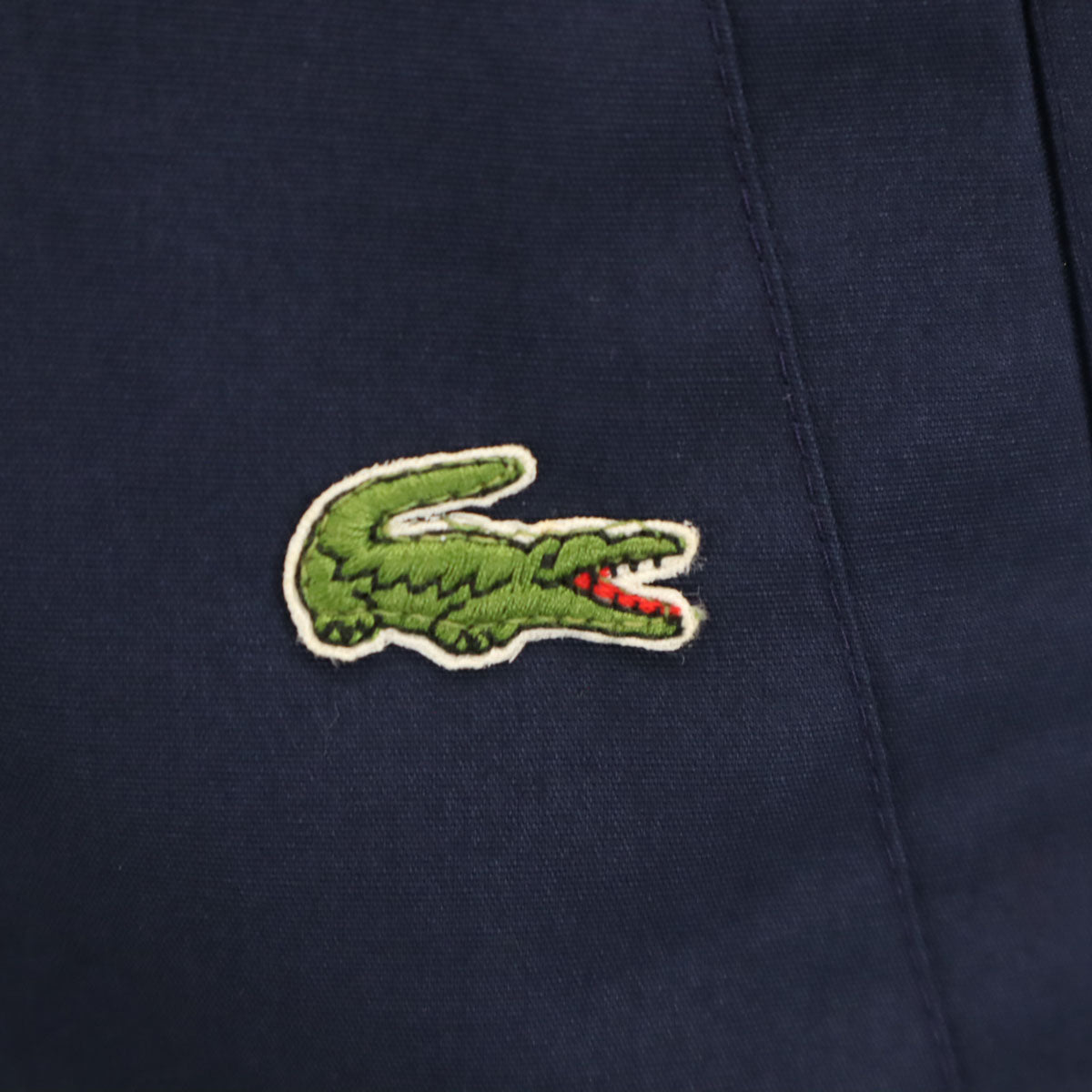 IZOD LACOSTE アイゾッドラコステ 70s 糸巻きタグ ヴィンテージ ナイロンジャケット L ブルー メンズ
