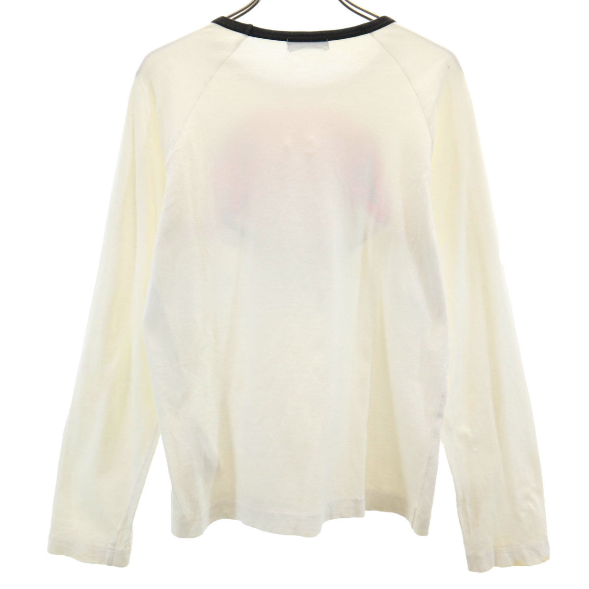 tricot COMME des GARCONS トリココムデギャルソン 2005年 00s 05ss 日本製 CRUSH 長袖 Tシャツ アイボリー ロンT レディース