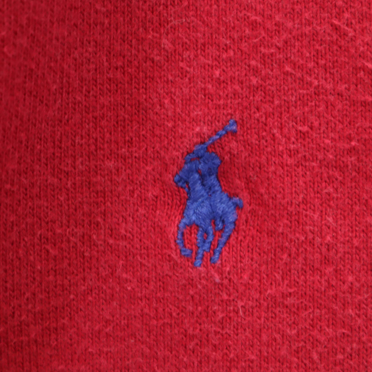 Polo by Ralph Lauren ポロバイラルフローレン 長袖 ラガー ポロシャツ LL レッド メンズ