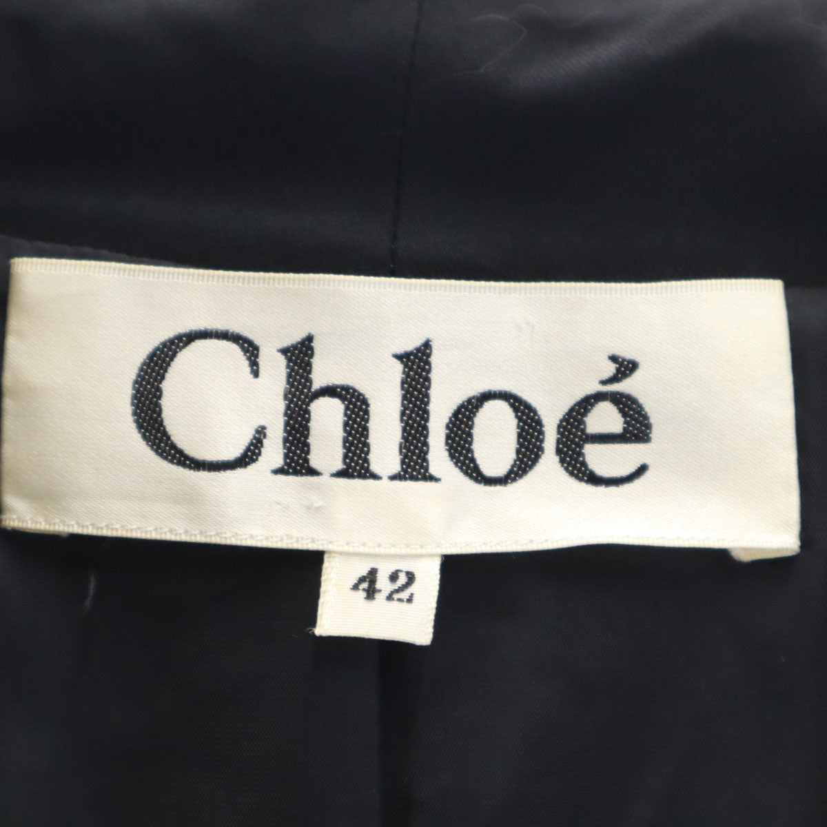 Chloe クロエ フォーマル ジャケット 42 ブラック レディース