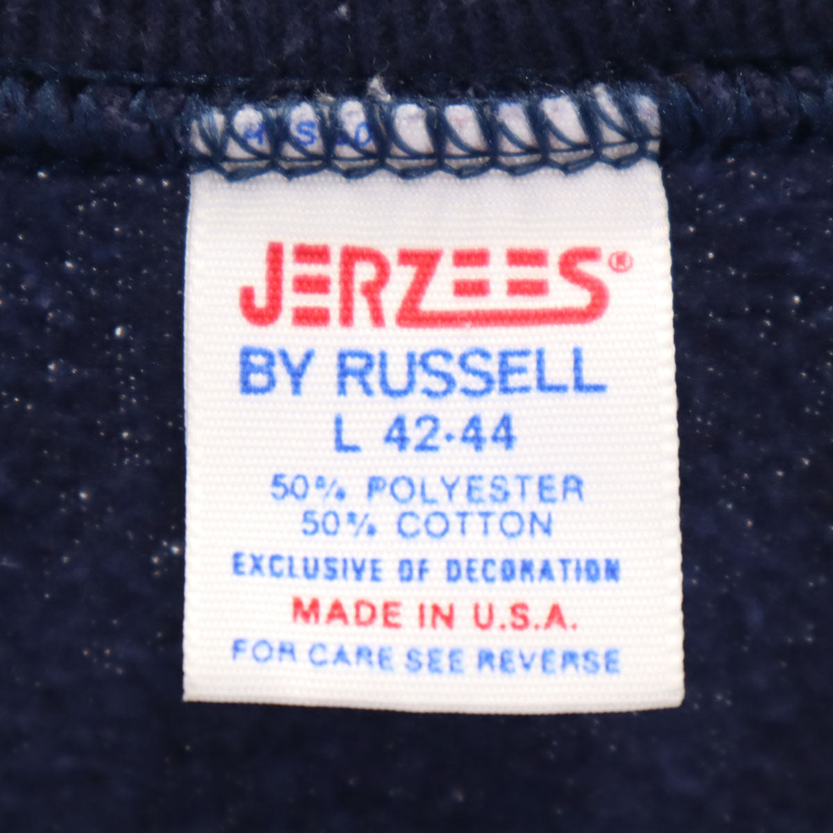JERZEES ジャージーズ 70s 80s USA製 ヴィンテージ PENN STATE 長袖 スウェット トレーナー L ネイビー メンズ