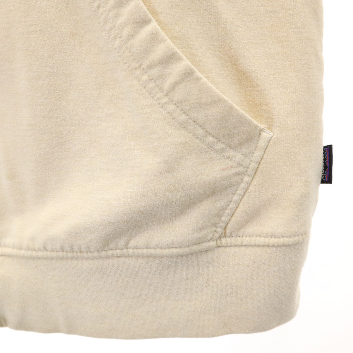 patagonia パタゴニア 長袖 スウェット ジップパーカー S ベージュ 39561FA19 アウトドア レディース
