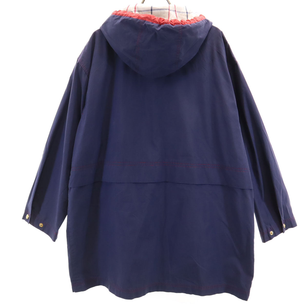 Burberrys バーバリーズ 90s オールド フードジャケット 15 紺紫 レディース