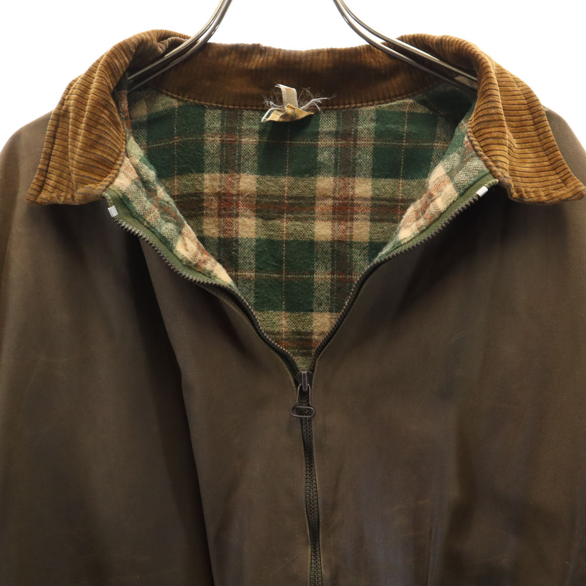 SURPLUS GOUJON 70s 80s ヴィンテージ オイルドジャケット 5 ブラウン メンズ