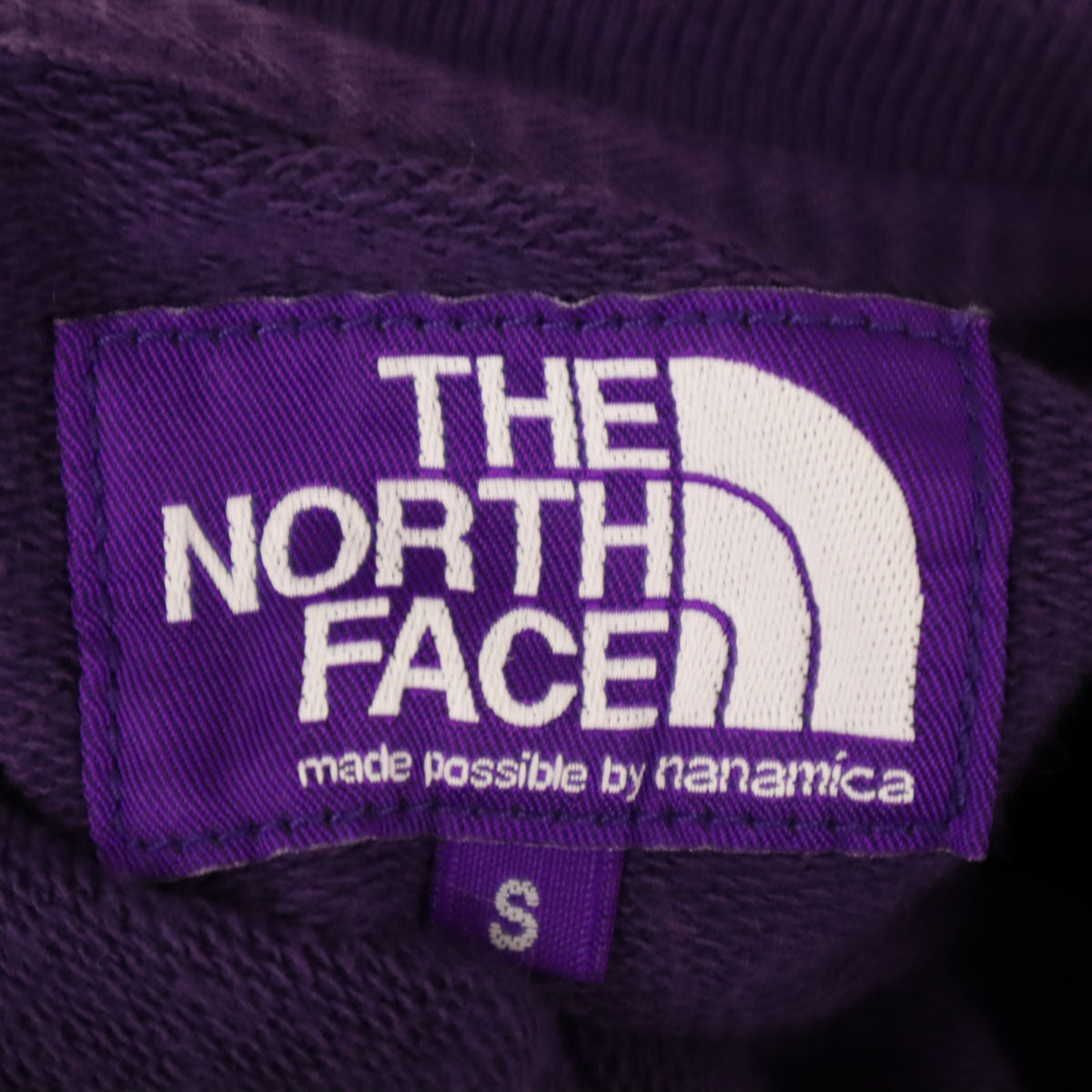 THE NORTH FACE ノースフェイス パープルレーベル 日本製 長袖 スウェット トレーナー S パープル NT6903N アウトドア メンズ