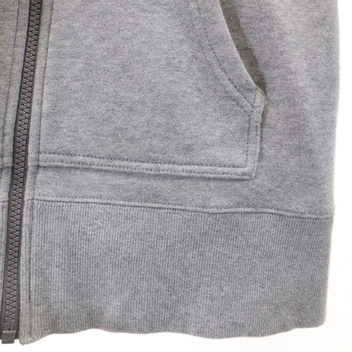 THE NORTH FACE ノースフェイス 長袖 リアビュー スウェット ジップパーカー L グレー NTW61955 アウトドア 裏起毛 レディース