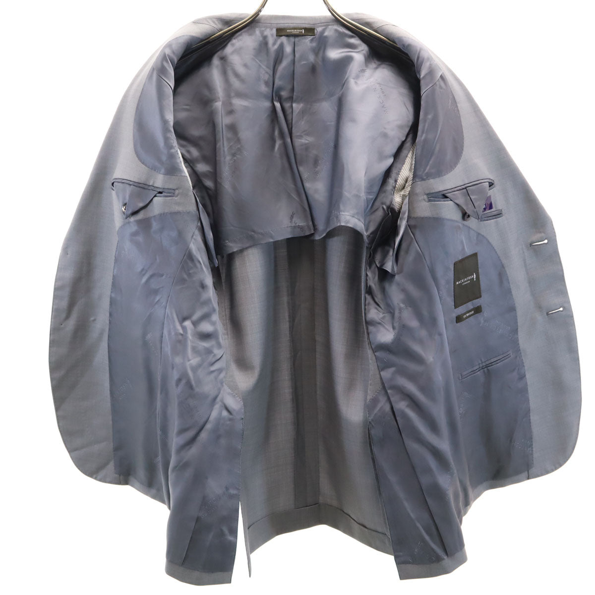 MACKINTOSH LONDON マッキントッシュロンドン 日本製 テーラードジャケット AB4 グレー メンズ