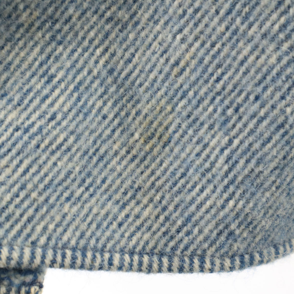 WOOLRICH ウールリッチ 70s ヴィンテージ 長袖 ヘビー ウールシャツ XL ブルー系 メンズ