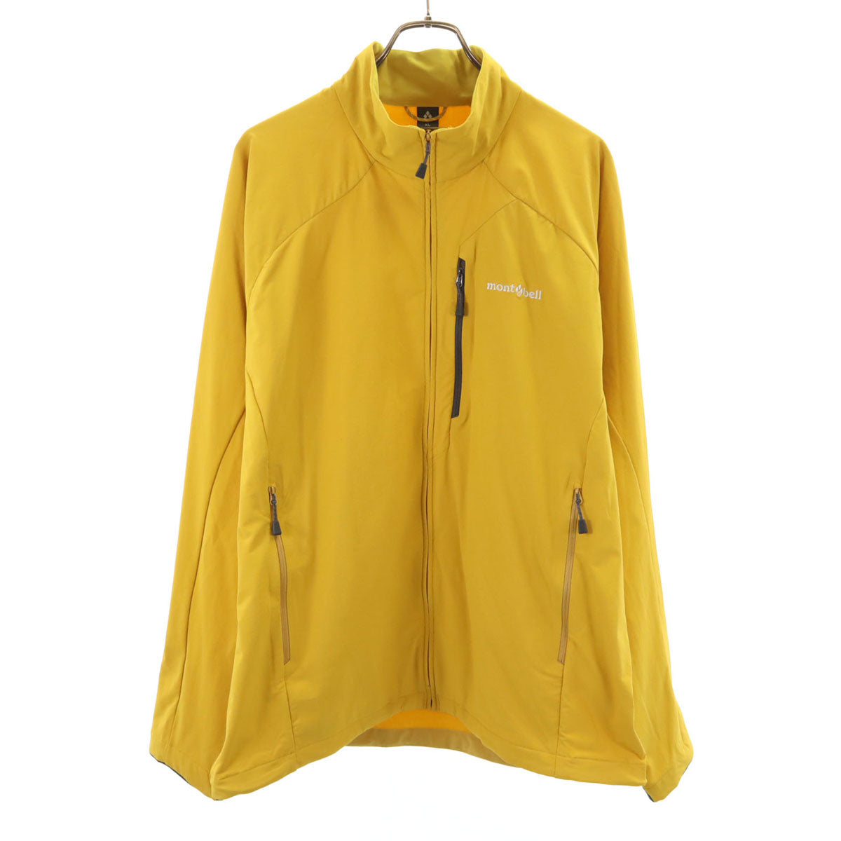 mont-bell モンベル ノマド ジャケット XL イエロー 裏起毛 アウトドア メンズ