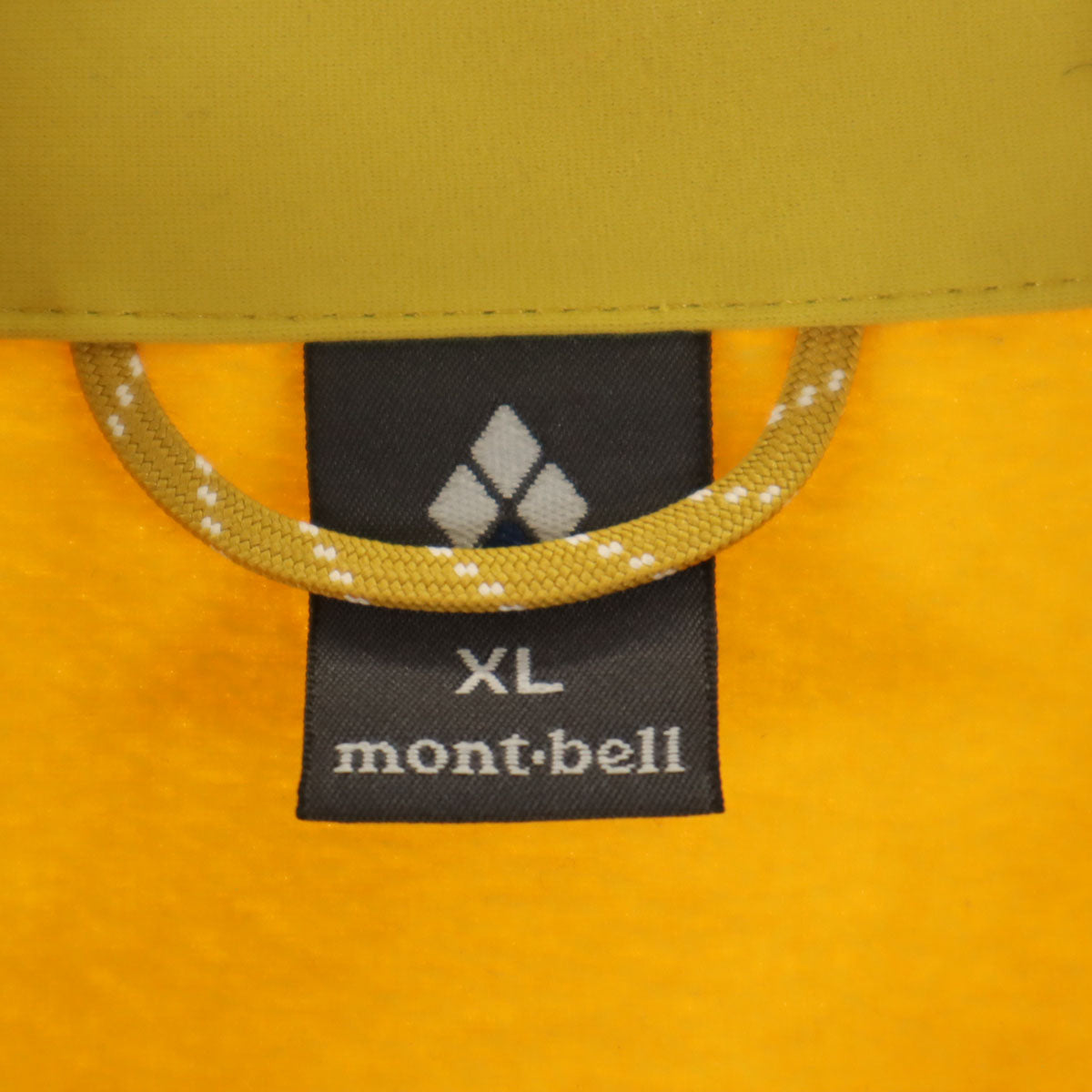 mont-bell モンベル ノマド ジャケット XL イエロー 裏起毛 アウトドア メンズ