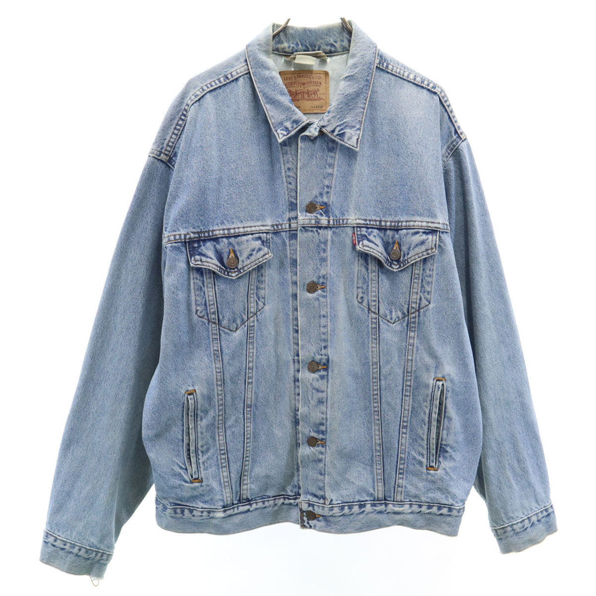 Levi's リーバイス 90s 70507-0389 オールド デニムジャケット XL ウォッシュブルー ジージャン トラッカー メンズ