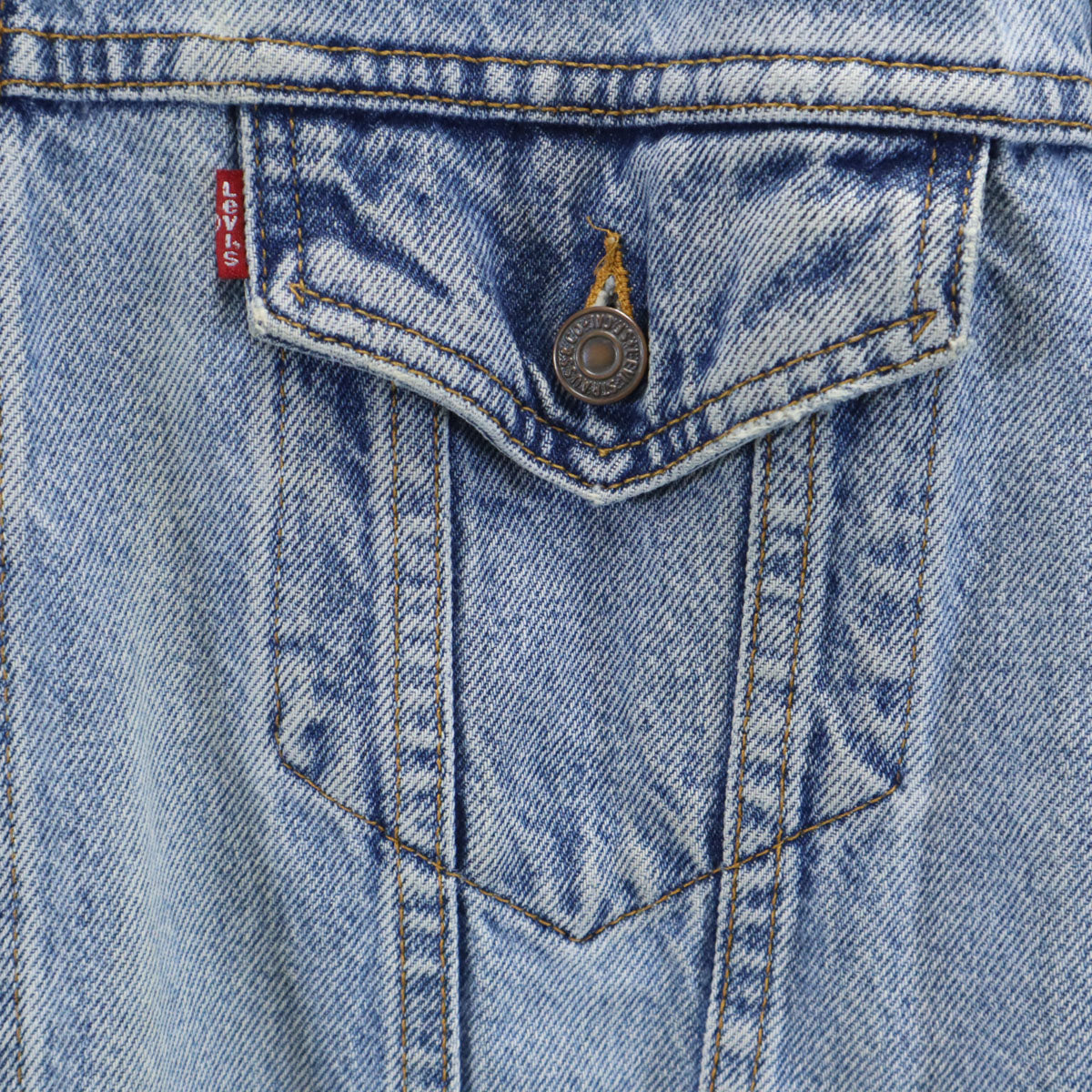 Levi's リーバイス 90s 70507-0389 オールド デニムジャケット XL ウォッシュブルー ジージャン トラッカー メンズ