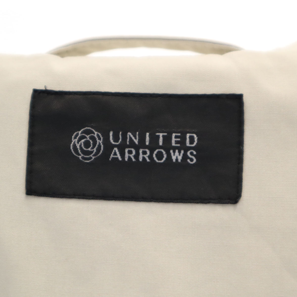 UNITED ARROWS ユナイテッドアローズ フーデッド ジャケット S ベージュ GORE-TEX メンズ