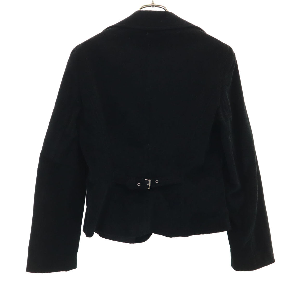 MARELLA sport マレーラ スポーツ ポーランド製 コーデュロイジャケット 40 ブラック レディース