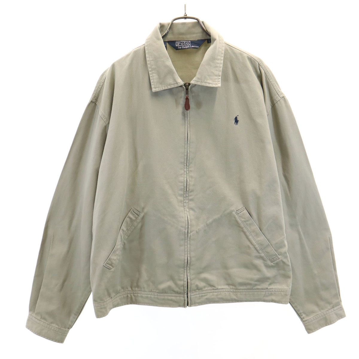 Polo by Ralph Lauren ポロバイラルフローレン 80s 90s オールド 三角タグ ブルゾン L アッシュグレー ジャケット メンズ
