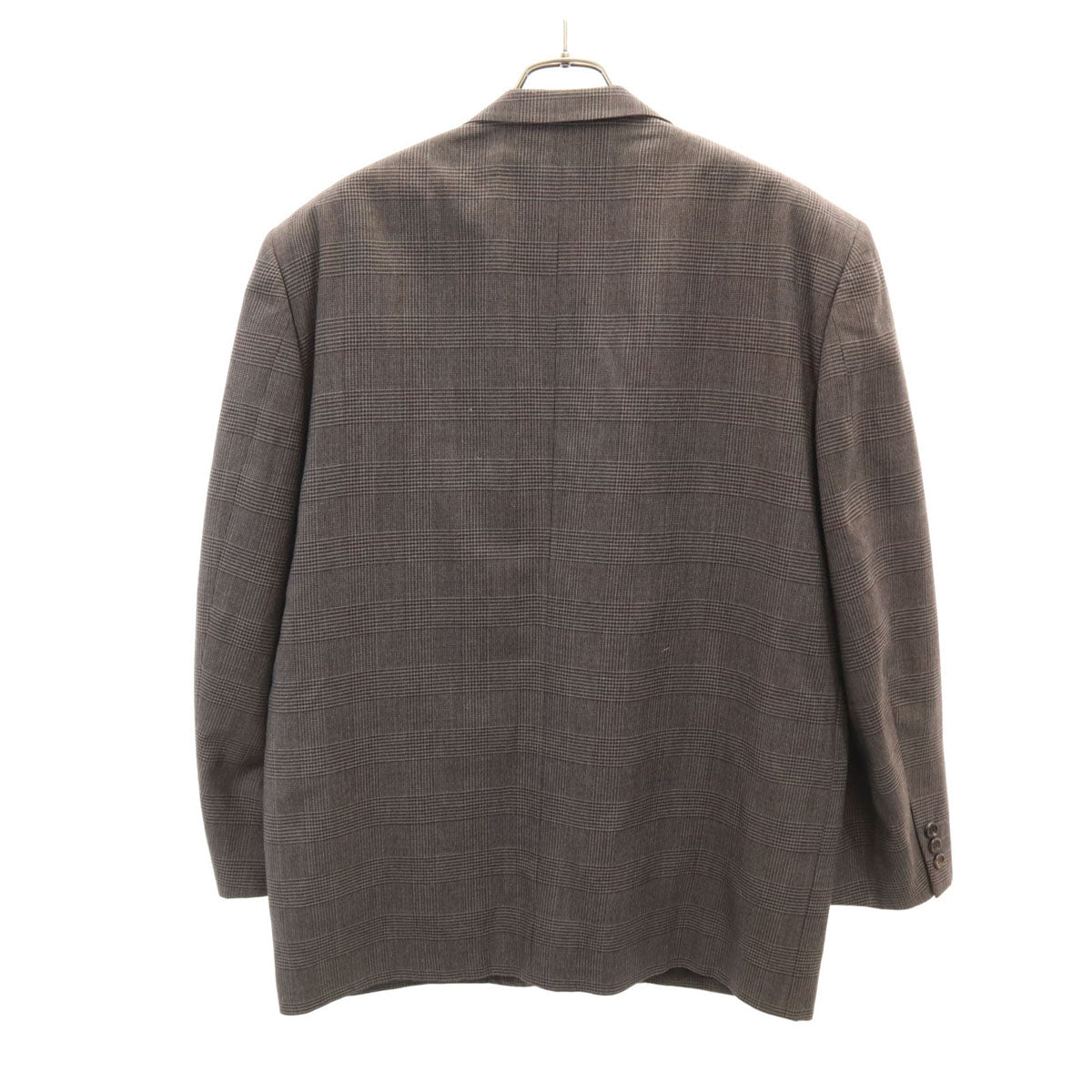 COMME des GARCONS HOMME コムデギャルソンオム 1990年 90s 日本製 オールド グレンチェック テーラードジャケット M チャコールグレー ブレザー メンズ