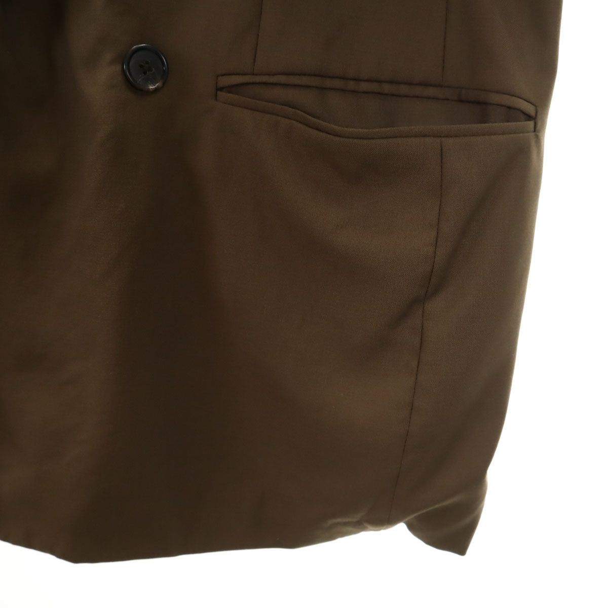 FENDI フェンディ イタリア製 ウールブレンド スーツ 上下 セットアップ ブラック メンズ